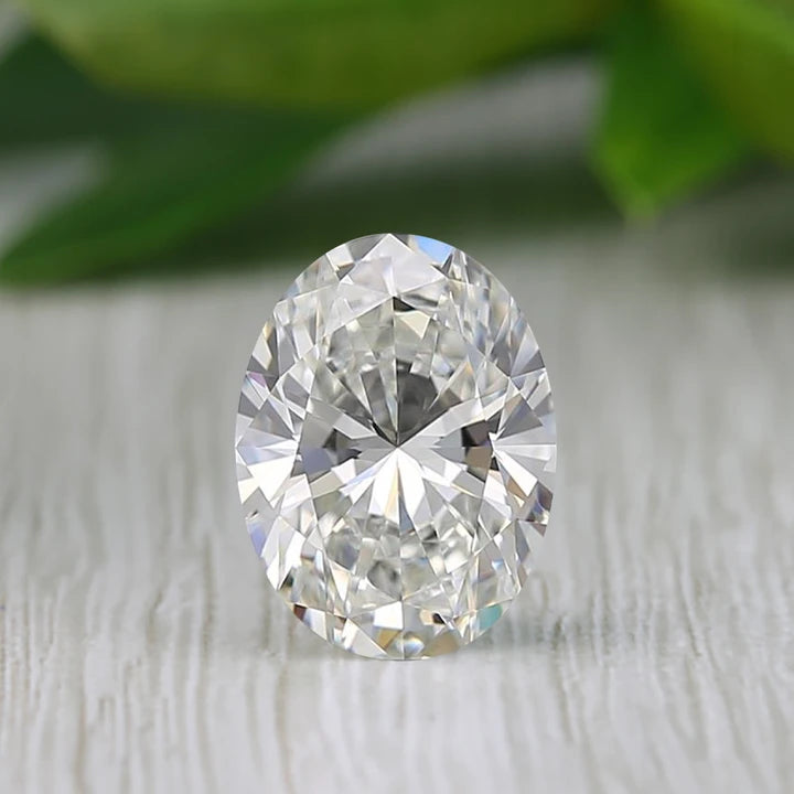 Oval Diamond Cathedral Solitaire Ring - Rose Gold