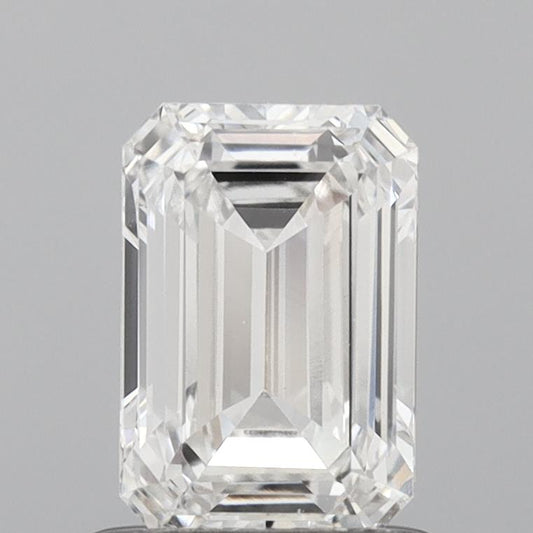 Emerald Lab Diamond: 1.02ct | F | VS1
